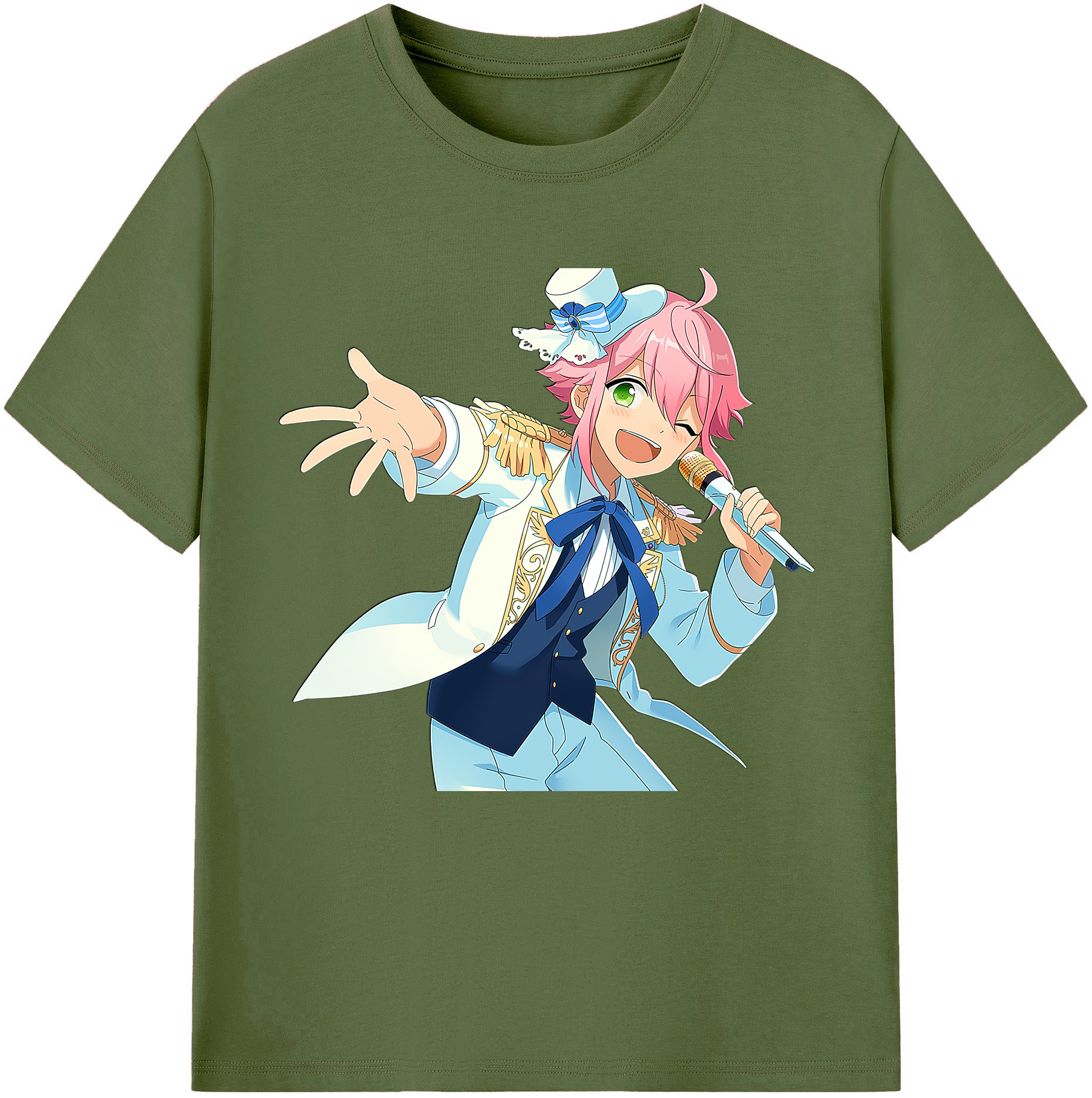 （画像用） あんさんぶるスターズ! Ensemble Stars 綿100％半袖Tシャツ（フロントプリント）